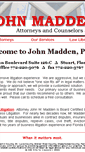 Mobile Screenshot of johnmaddenlaw.com